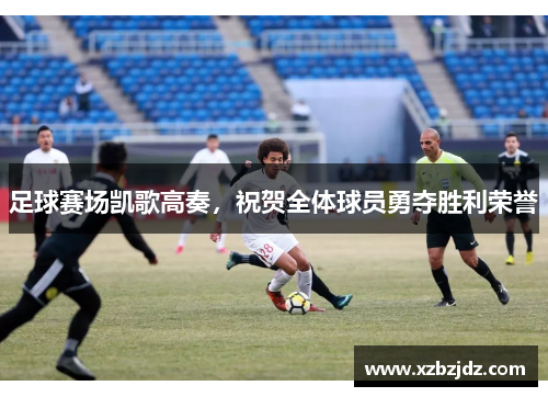 足球赛场凯歌高奏，祝贺全体球员勇夺胜利荣誉